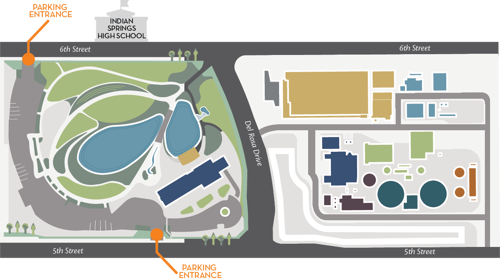 Parking for the Waterpalooza festival